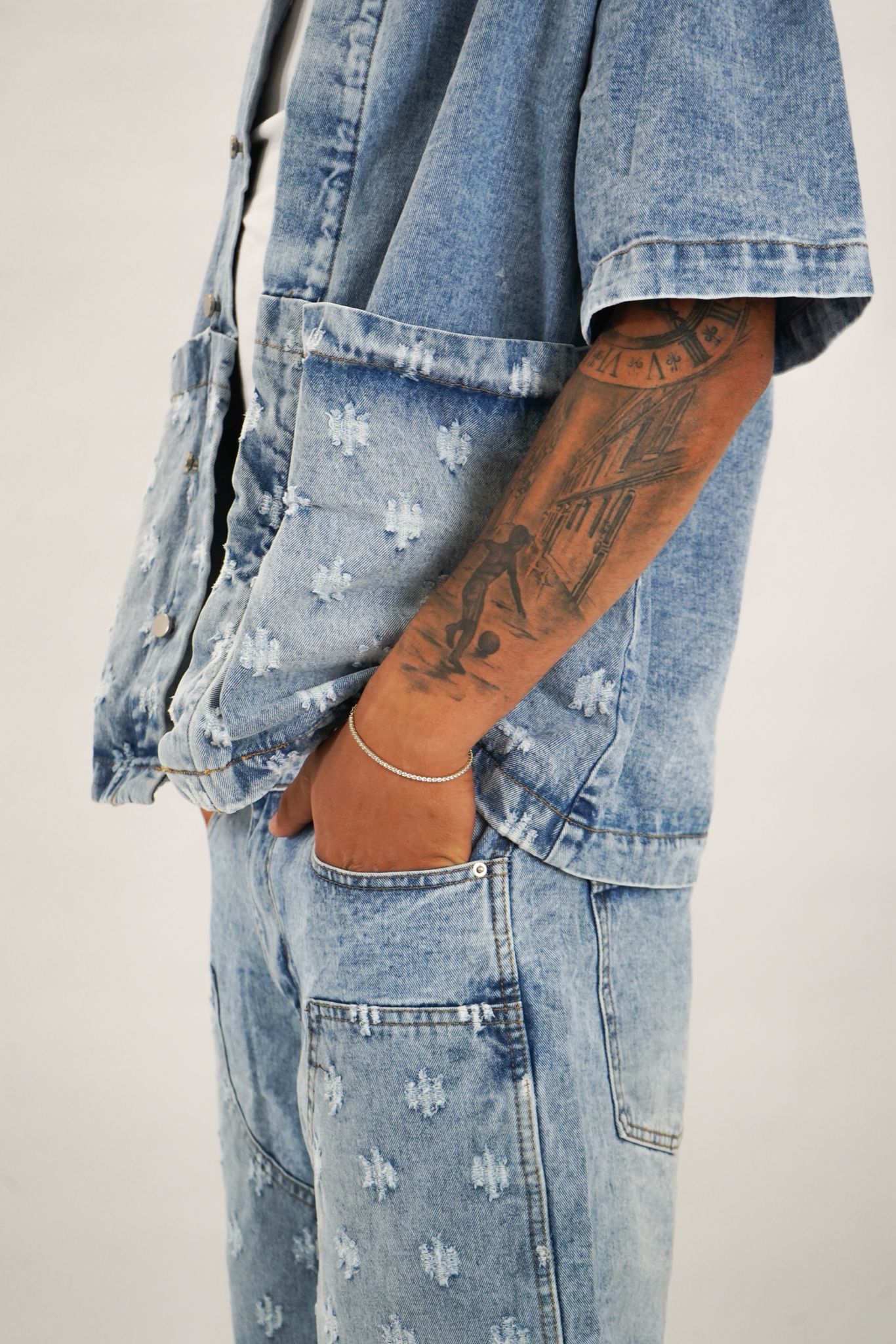 coordinato denim