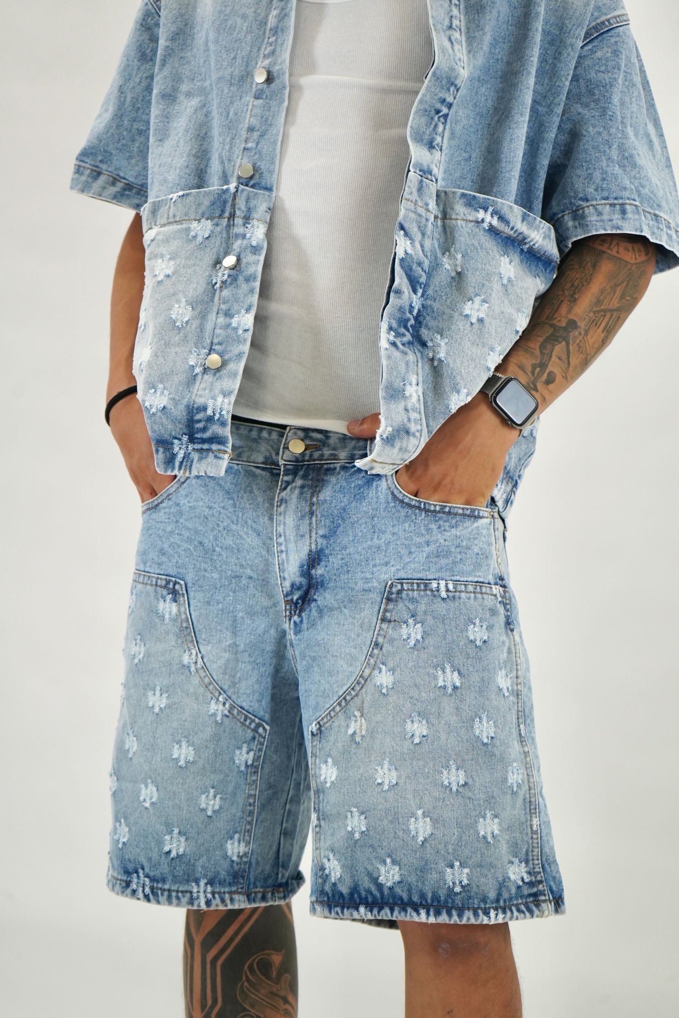 coordinato denim