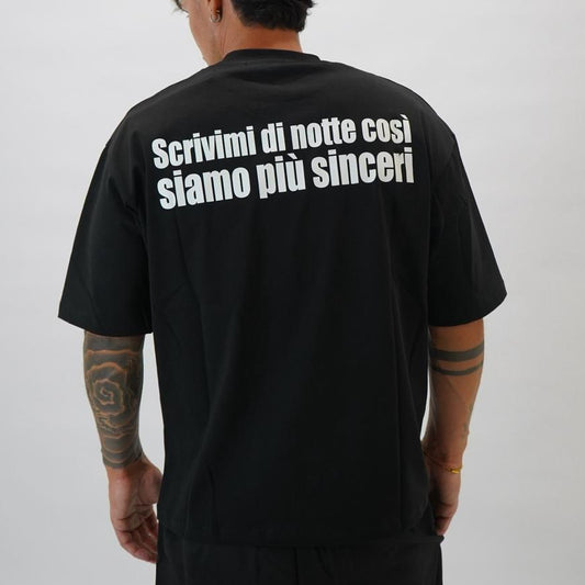 T-shirt scrivimi di notte...