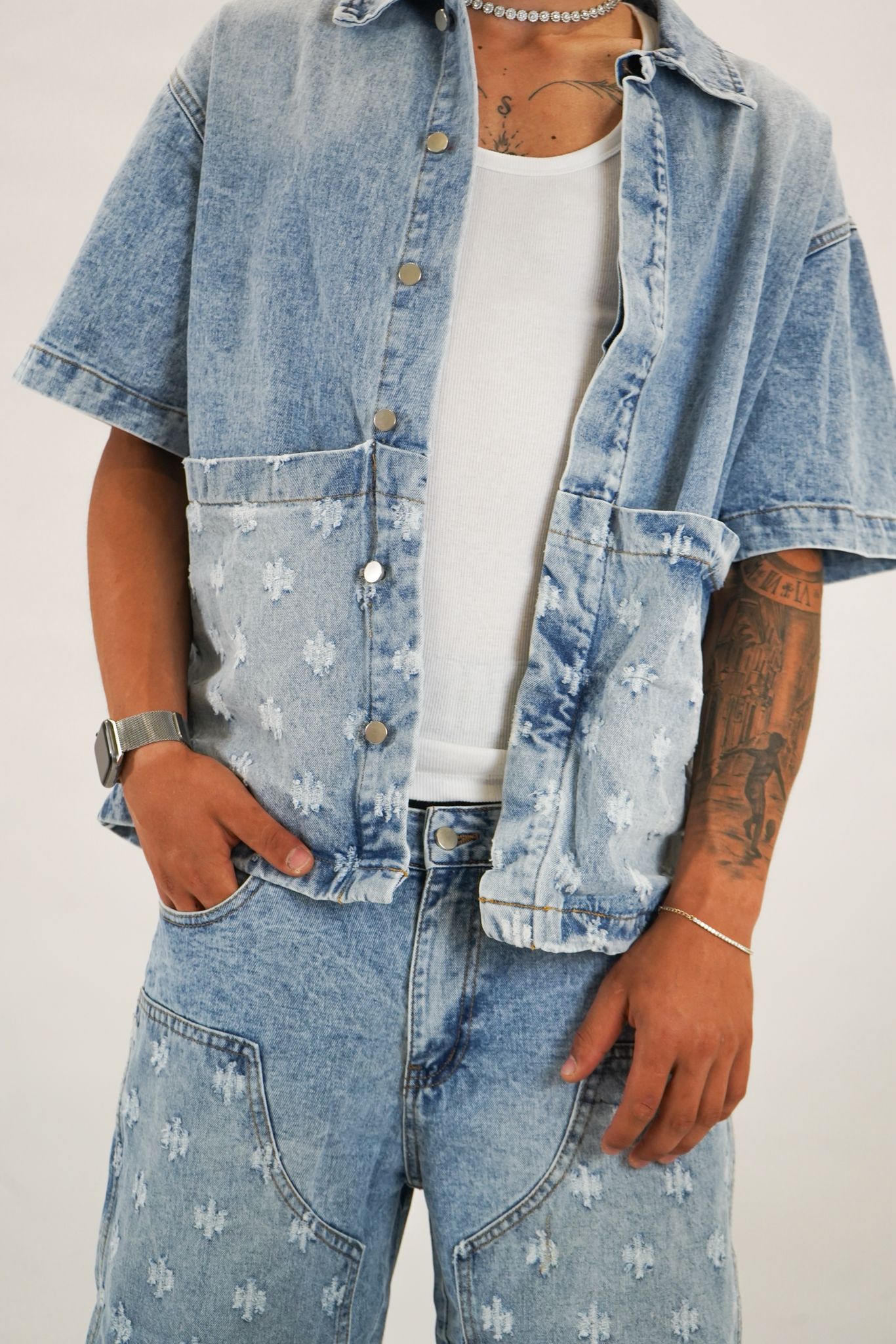 coordinato denim