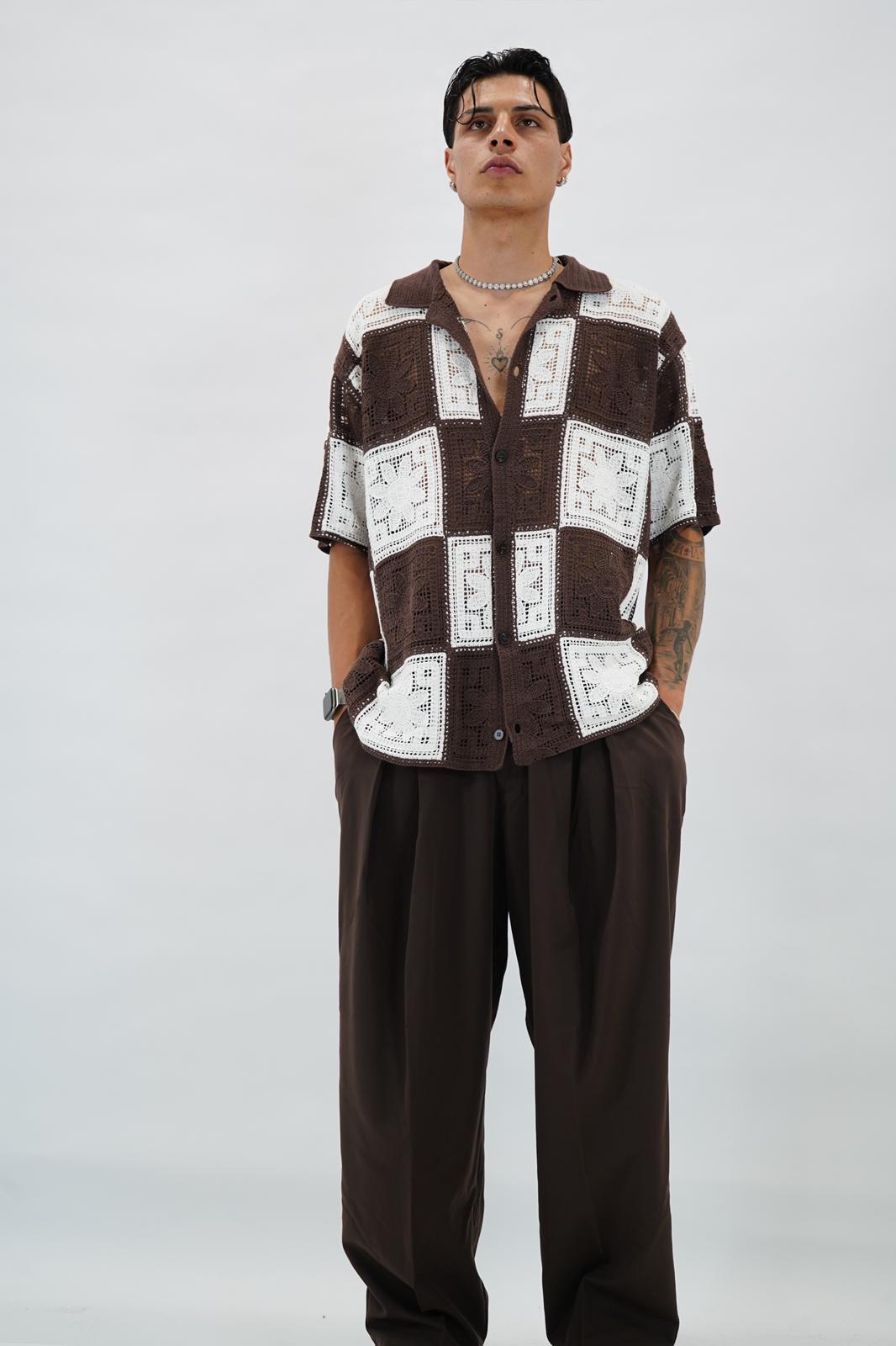 pantalone west brown